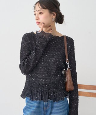 earth music&ecology シャーリングメロープルオーバー