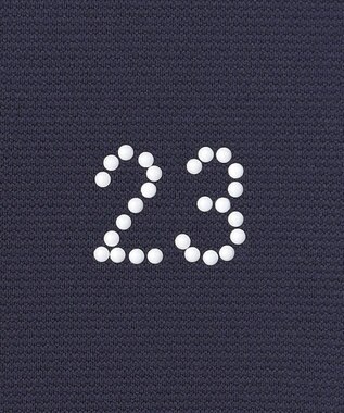 23区GOLF 【WOMEN】【吸水速乾・UVケア】エンブロイダリー長袖シャツ 1枚で決まる 動きやすさ◎ ネイビー系