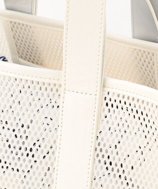 ICB 【30th ANNIVERSARY】メッシュBOXトート オフホワイト