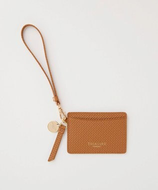 TOPKAPI 【TREASURE TOPKAPI】クロスエンボス レザー パスケース