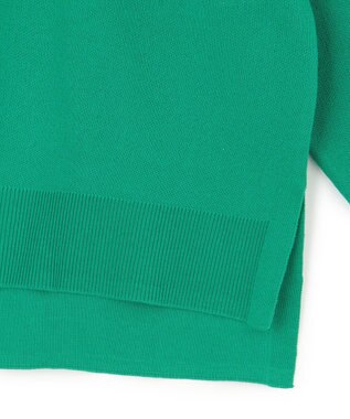 UNFILO スウェットライクロゴニット グリーン