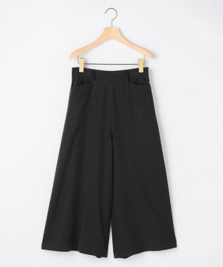 組曲 【先行予約】【WEB限定】スムースクロス ハーフパンツ ブラック系