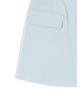 earth music&ecology ラップミニスカート Light Blue