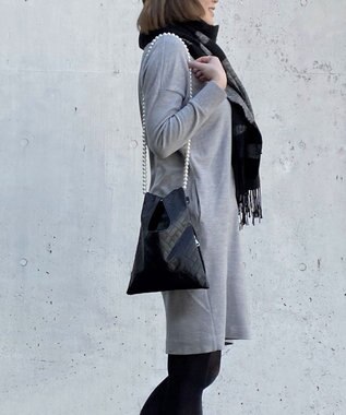 ROOTOTE 6462【直営店限定】LT.パールショルダーミニショッパー-A 02：キルティングブラック