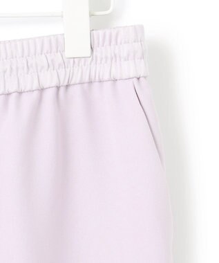 ICB L 【新色追加・WEB限定カラーあり・接触冷感・UVケア・速乾・防シワ・洗える】 FluidBackSatin  ドロストパンツ パールグレー系［WEB限定］