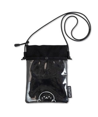 Mother garden しろたん 窓付 ミニサコッシュ 《ブラック》 ブラック