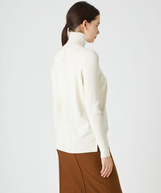 BEIGE， 【S-size】WILLOW / ハイネックニット Ecru