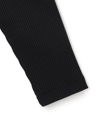 JOSEPH HOMME テックリブストレッチ ノーカラー・カットソージャケット ブラック系