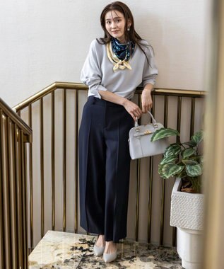 ANY SIS L CICA加工 ビューティドルマン ニット シルバー