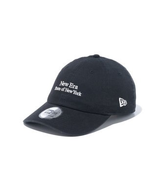 WEGO 【NEWERA/ユニセックス着用ITEM】NEWERA　CC　STATE　OF　NY ブラック