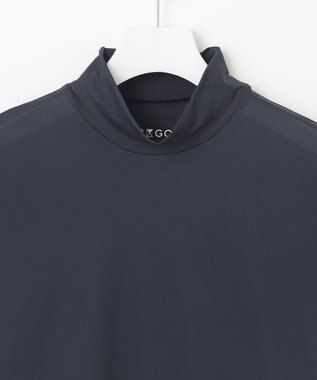 23区GOLF 【MEN】【吸水速乾/UVケア】30デニール 無地インナーシャツ ネイビー系