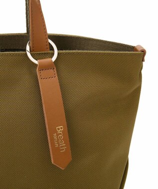 TOPKAPI 【新色追加】【Breath TOPKAPI】Aerial エアリアル ナイロン カラーストラップ付き トートバッグ /軽量 カーキ