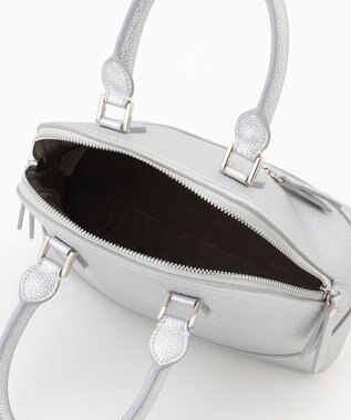 LA BAGAGERIE 【MONICA】2wayミニボストンバッグ シルバー