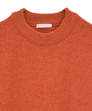 Green Parks リラックスモールニットチュニック Orange