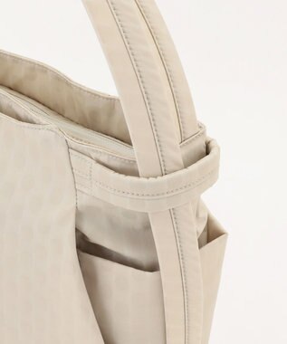 Y'SACCS 【ドットジャカード】トラベルショルダーリュック mini アイボリー