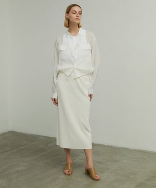 BEIGE， CYRILLE / リブタンク White