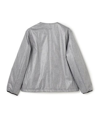 JOSEPH HOMME 新素材【アウタードッキング対応】ラインアートジャガード　ブルゾン ライトグレー系