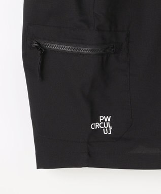 PW CIRCULUS 【MEN】ドライタッチ カーゴショーツ ゴルフ ブラック系