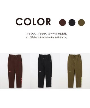 PW CIRCULUS 【撥水加工 / ストレッチ】【MEN】キルティング中綿パンツ ゴルフ ダークブラウン系