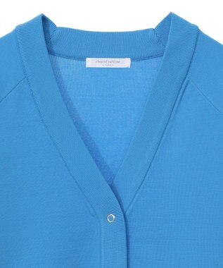Green Parks スポンディッシュＶネックカーディガン Blue