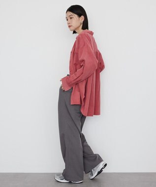 AMERICAN HOLIC Ｗポケットコーデュロイシャツ Pink