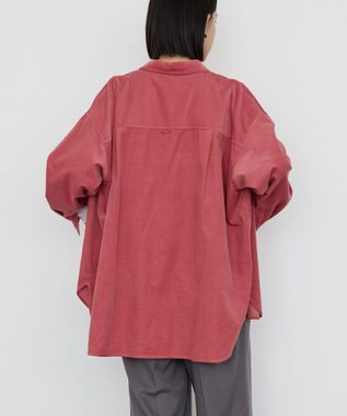 AMERICAN HOLIC Ｗポケットコーデュロイシャツ Pink