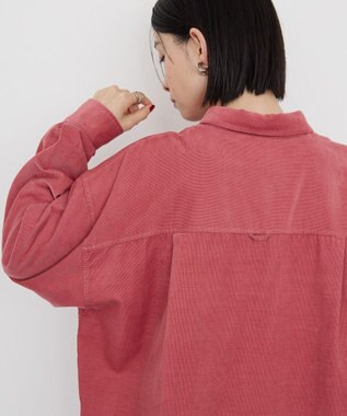 AMERICAN HOLIC Ｗポケットコーデュロイシャツ Pink