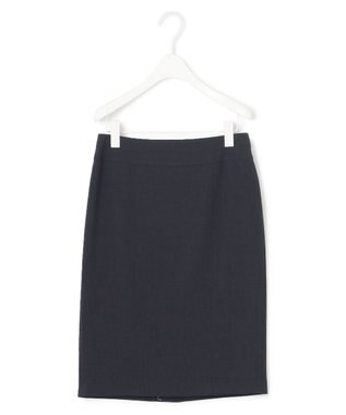ICB 【接触冷感・防シワ・速乾・洗える】レーヨンライクトロ タイトスカート ネイビー系