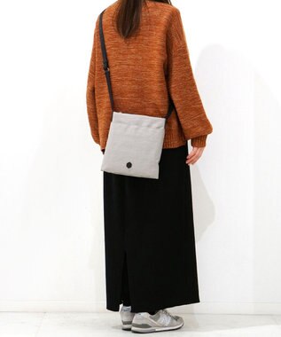 FOLNA RD グリンザ・コーデュラナイロンショルダーバッグ グレー