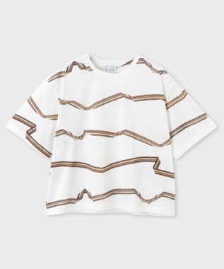 Paul Smith Signature Stripe リボン 半袖Tシャツ