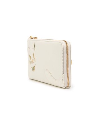 ANNA SUI TITIソフト 薄マチ長財布 アイボリー