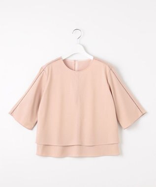 J.PRESS LADIES S 【洗える】トリコットジャージー カットソー ピンク系