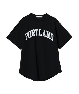 AMERICAN HOLIC ＰＯＲＴＬＡＮＤカットチュニック Black