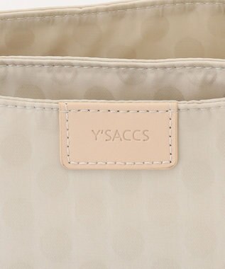Y'SACCS 【ドットジャカード】トラベルショルダーリュック mini アイボリー