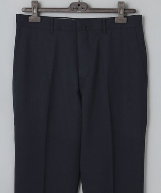 GOTAIRIKU ウォッシャブル ウール トラウザーズ ネイビー系