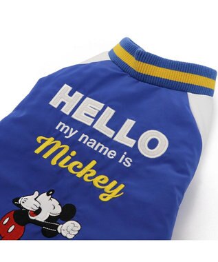 PET PARADISE ディズニー ミッキーマウス 遠赤外線 スタジャン 《紺》 小型犬 紺