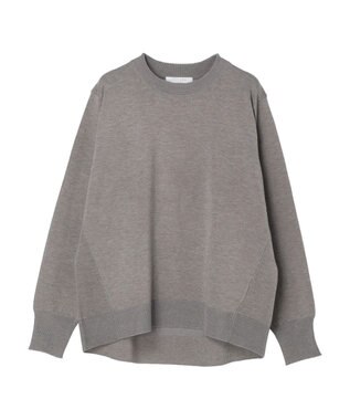 Green Parks アルガンオイル配合　クルーネックプルオーバー Gray