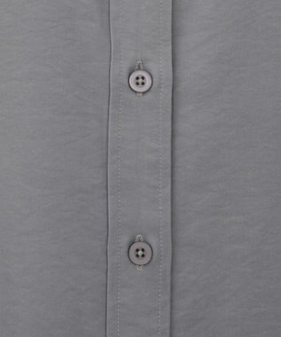 CRAFT STANDARD BOUTIQUE オーバーサイズサテンシャツ Gray
