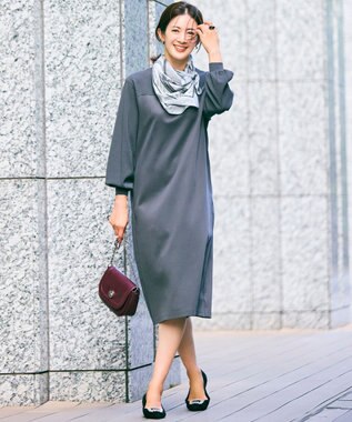 23区 【APPLAUDIR】ビジューフラットパンプス ブラック系