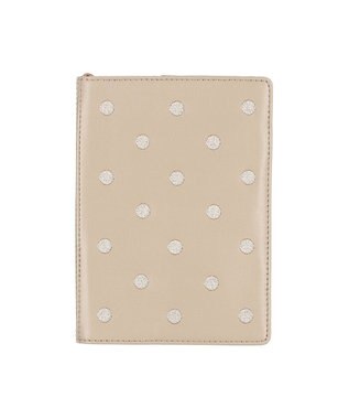 UNBILLION ペルケ perche / ドット刺繍B6手帳カバー