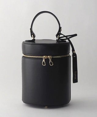 style code [Lyrss/リルス] イタリア製牛トコ皮 CITYエシカルレザースマート ショルダーポケット ブラック