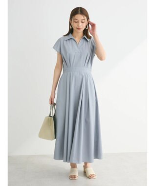 Green Parks ・ＥＬＥＮＣＡＲＥ　ＤＵＥ　スキッパーワンピース Gray