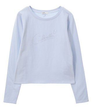 earth music&ecology シンデレラ／ビジューロゴプルオーバー Sax