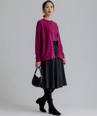 組曲 L 【WEB限定】リラクシーツインニットセット ローズ系