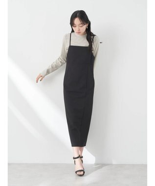 earth music&ecology マイクロボーダーリブプルオーバー Off White