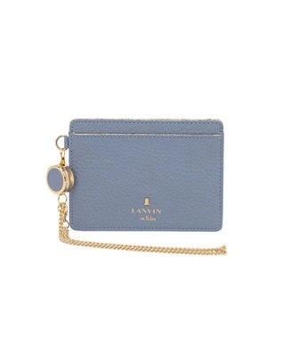 LANVIN en Bleu メラニー リール付きパスケース ブルー