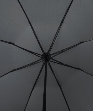 MOONBAT 【大きめ70cm】POLO RALPH LAUREN 折りたたみ傘 メンズ プレーン ワンポイント刺繍 ダークグレー