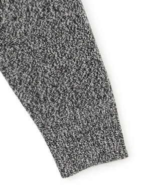 J.PRESS YORK STREET 【UNISEX】ウールカシミヤ クルーニット ブラック系1