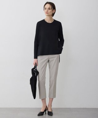 ICB L 【先行予約】LooseWeave クロップドパンツ トープ