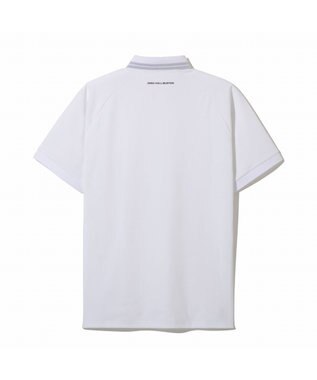 ZERO HALLIBURTON 【吸水速乾・UVケア】 ダブルリブ鹿の子ポロシャツ ZHG-M5S4b 82948 ホワイト